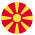 North Macedonia flag icon